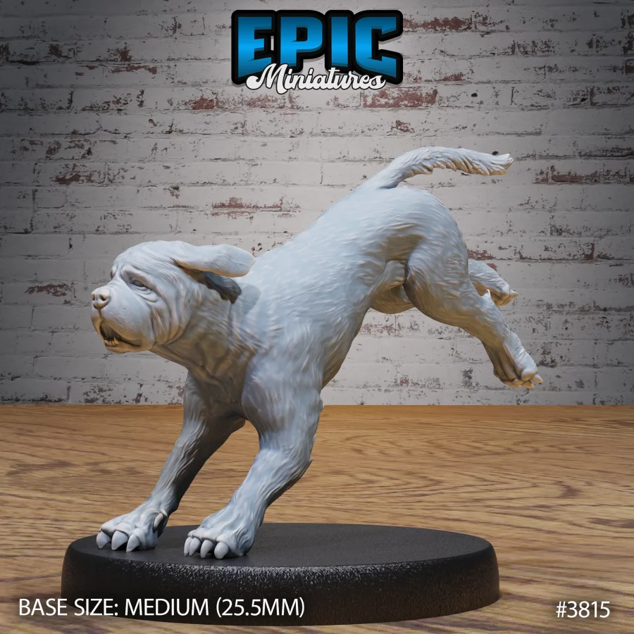 Raid Dog Running (Medium)