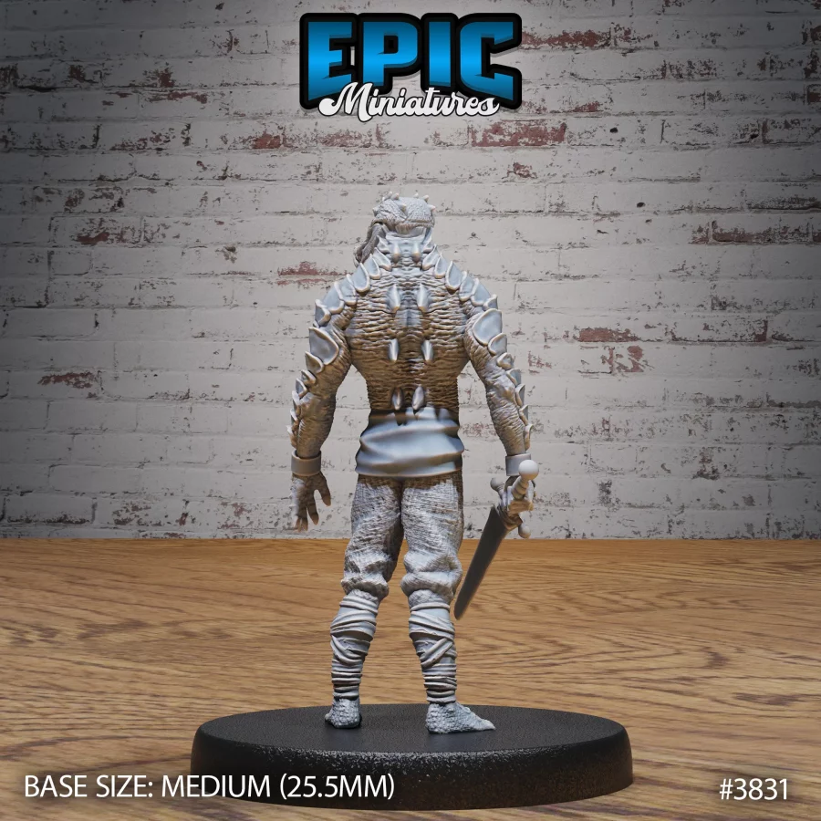 Crocodile Folk Warrior Set - Image 3