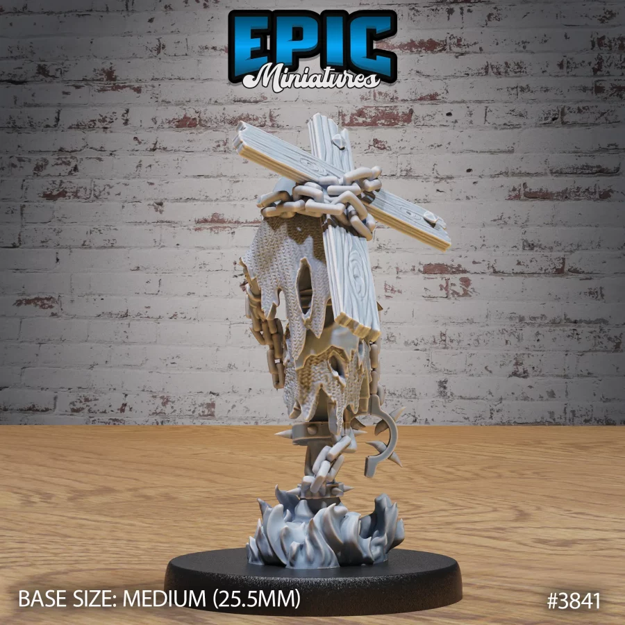 Fire Ghost Skeleton (Medium) - Image 2