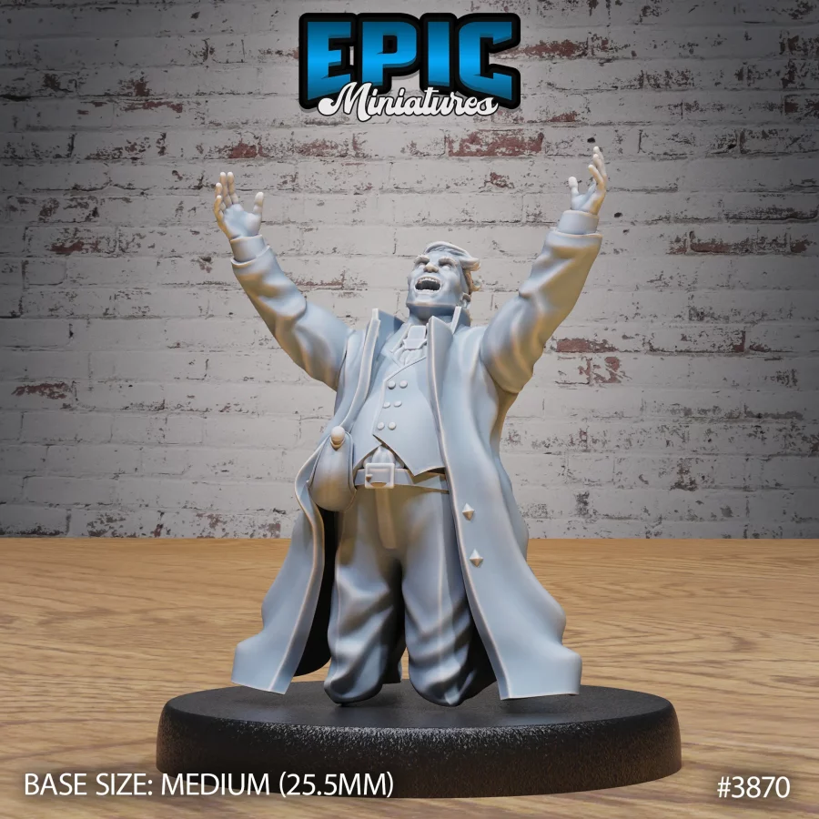 Laughing Ghost Praying (Medium)