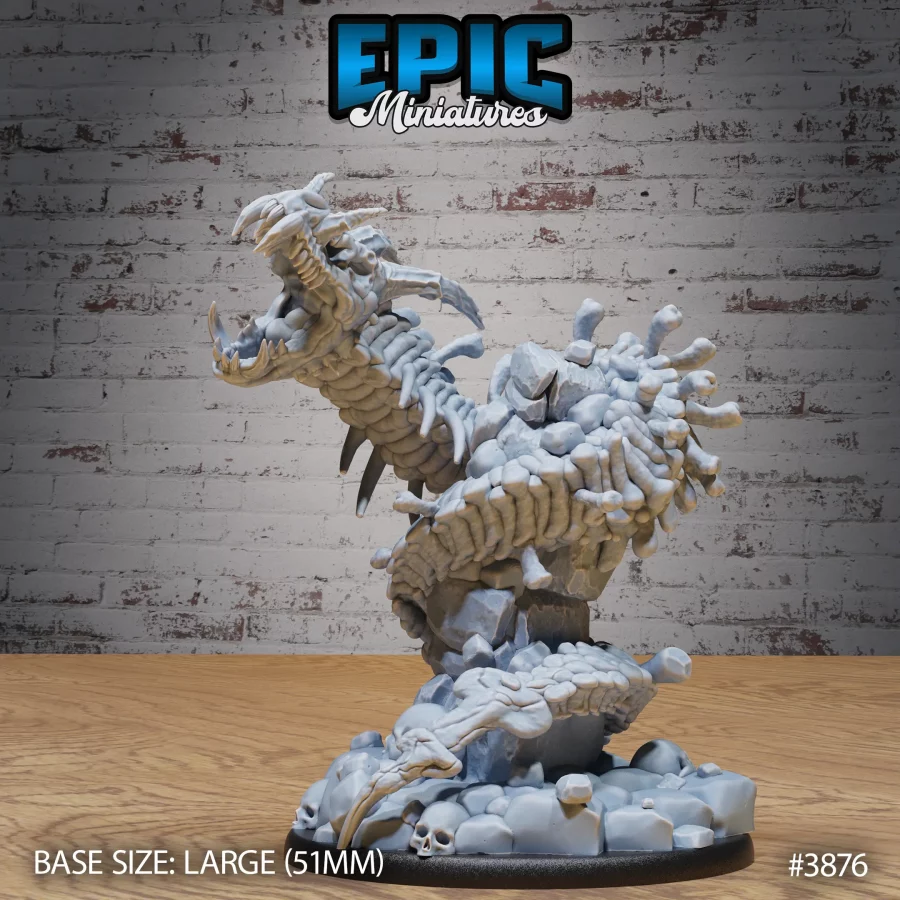 Bone Naga Swirl (Large)
