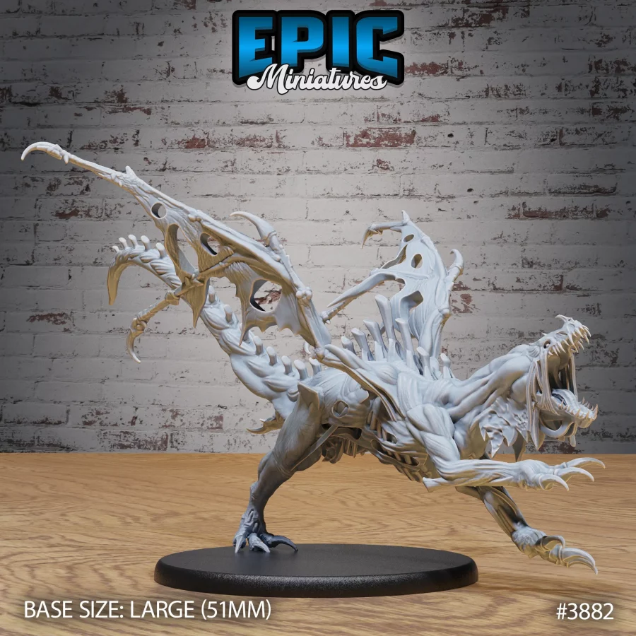 Rotting Young Dragon Chasing (Large)