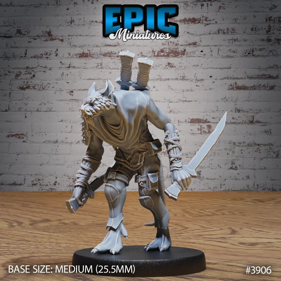 Veteran Rat Folk Thief (Medium)
