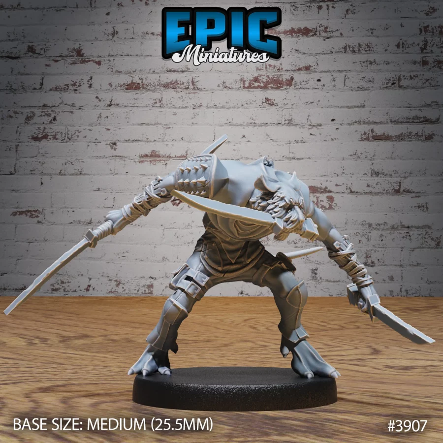 Veteran Rat Folk Thief Attack (Medium)