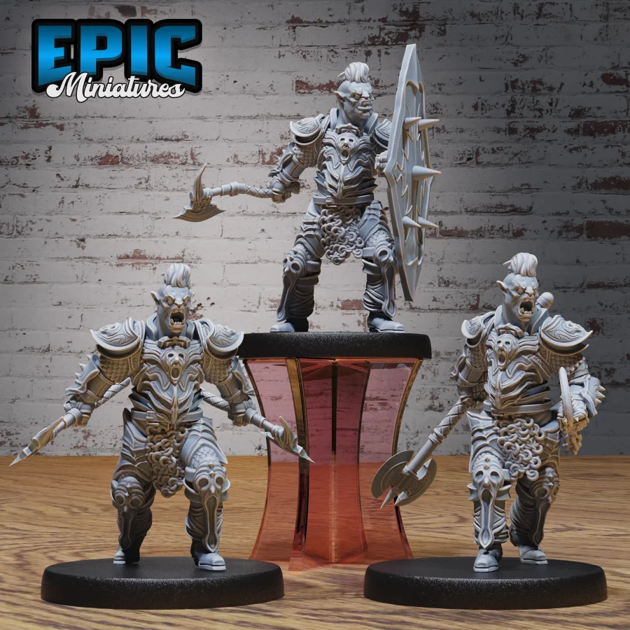 Black Guard Orc Set