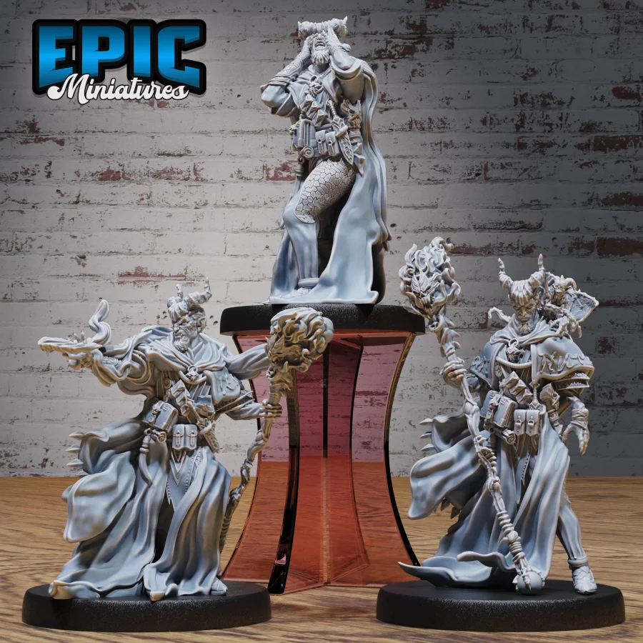 Tiefling Guild Summoner Set