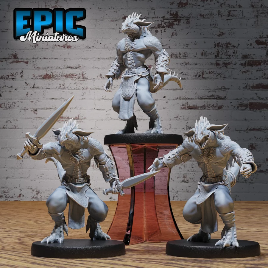 Lizard Folk Thug Set