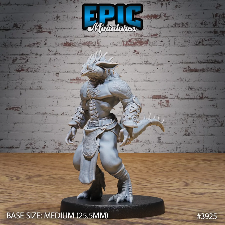 Lizard Folk Thug (Medium)