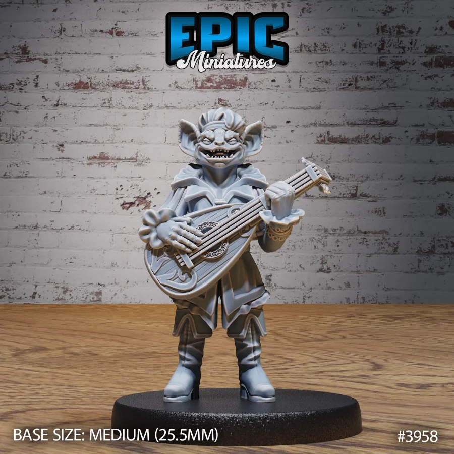 Kobold Pirate Bard (Medium)