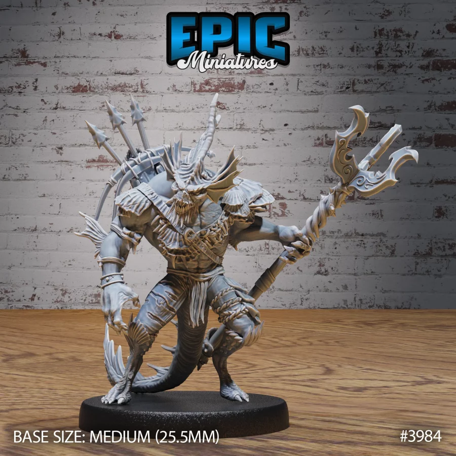 Merfolk Champion (Medium)