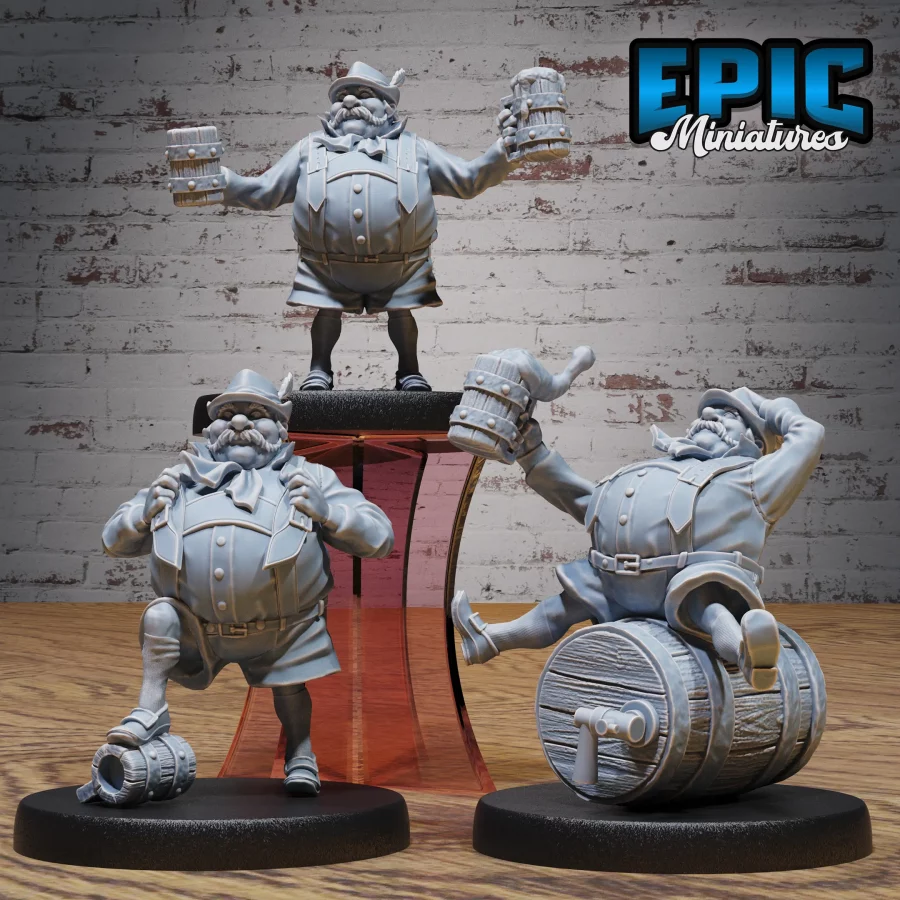 Boar Owner / Boar Owner Beer / Boar Beer Shop Mount Set