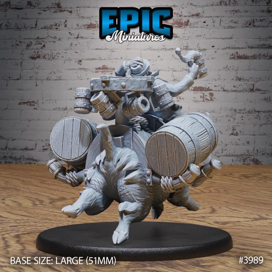 Boar Beer Shop Mount (Large) - Image 2
