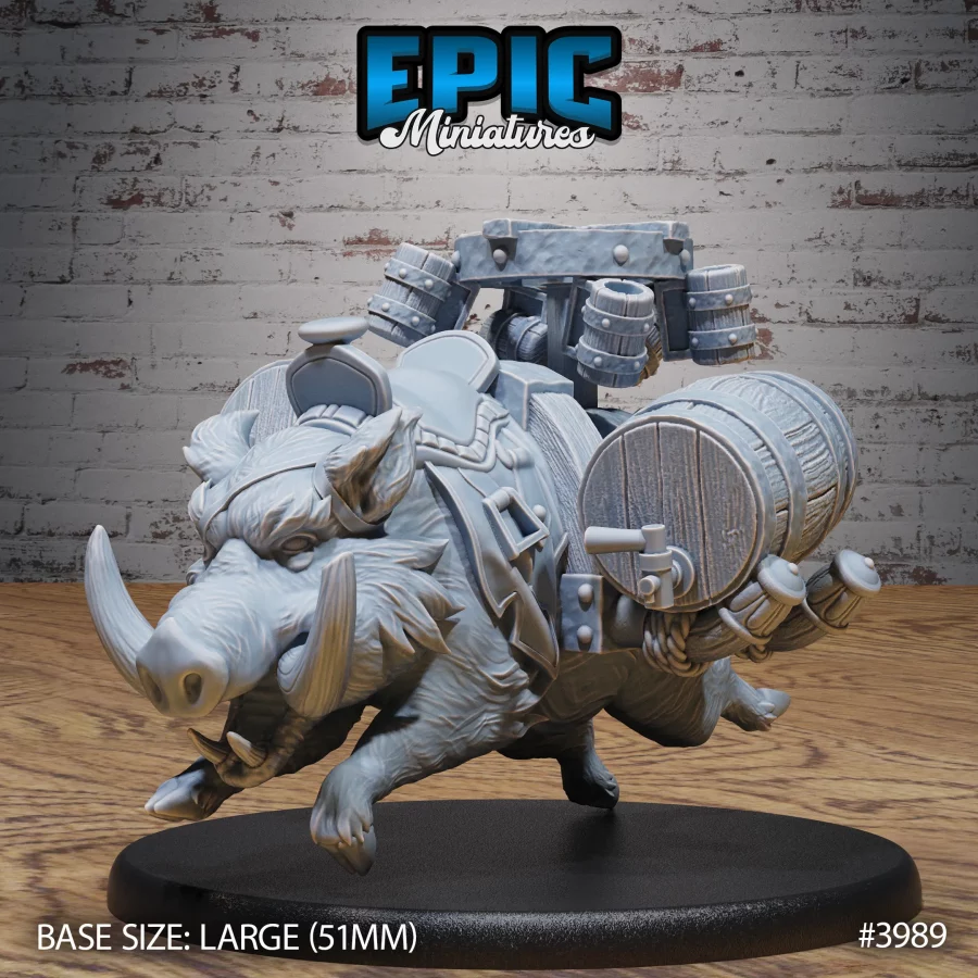 Boar Beer Shop Mount (Large) - Image 3