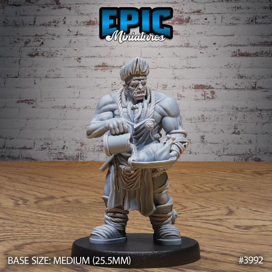 Orc Villager Cook (Medium)