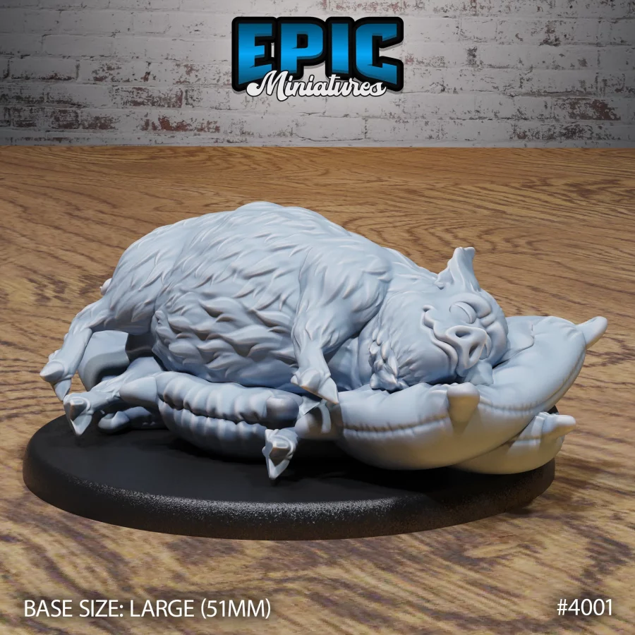 Pig Sleeping (Large)