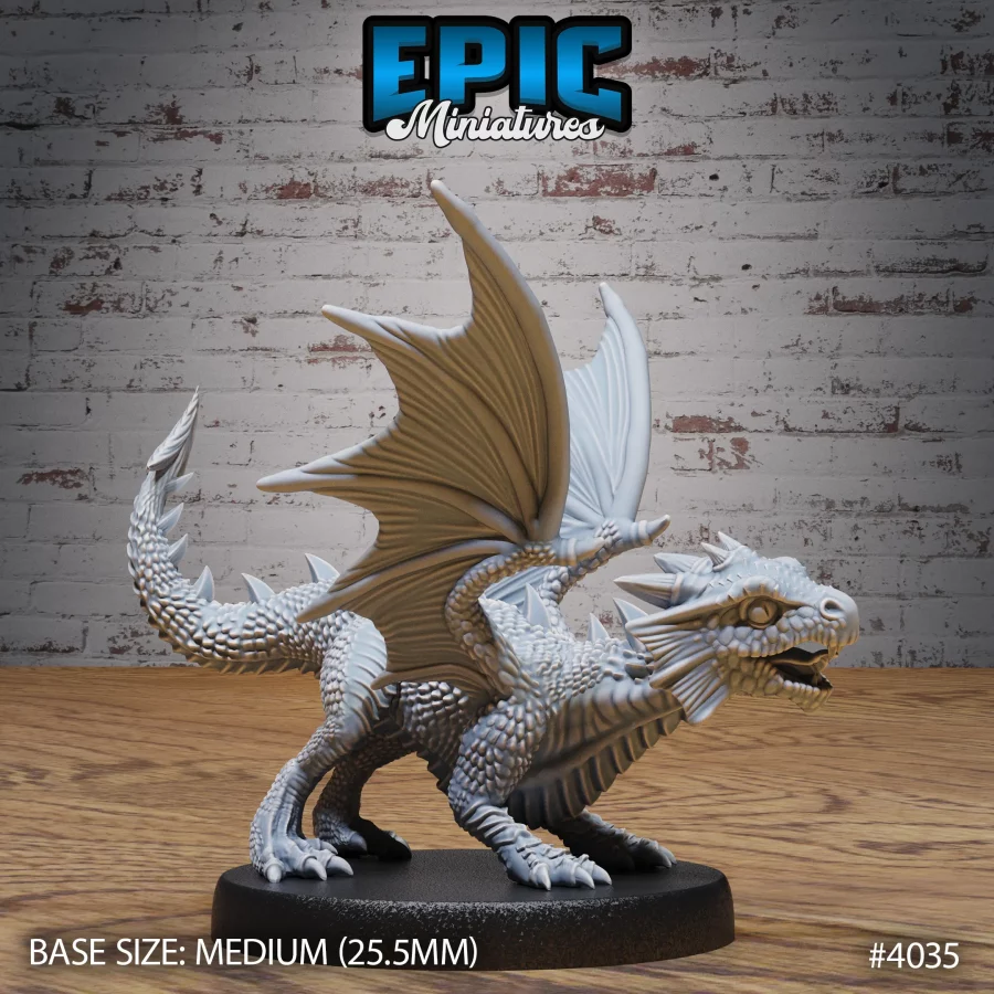 Red Dragon Wyrmling (Medium)