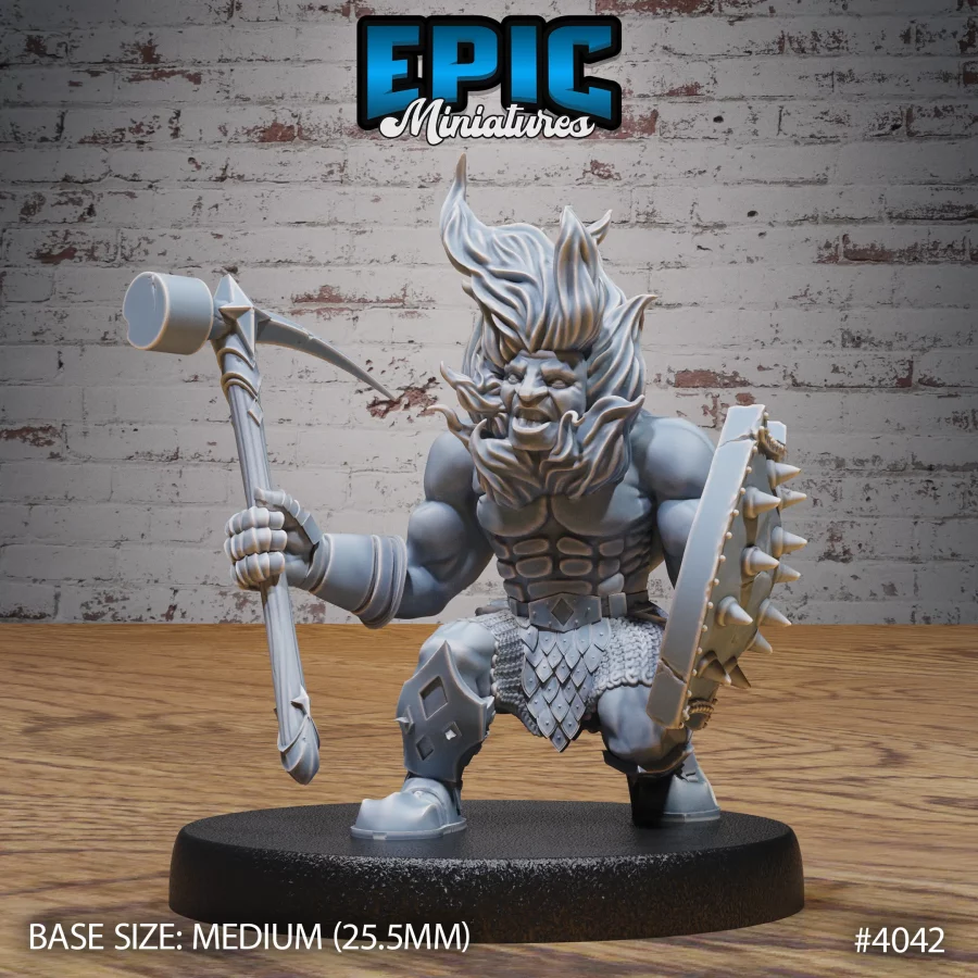 Fire Dwarf Attack (Medium)