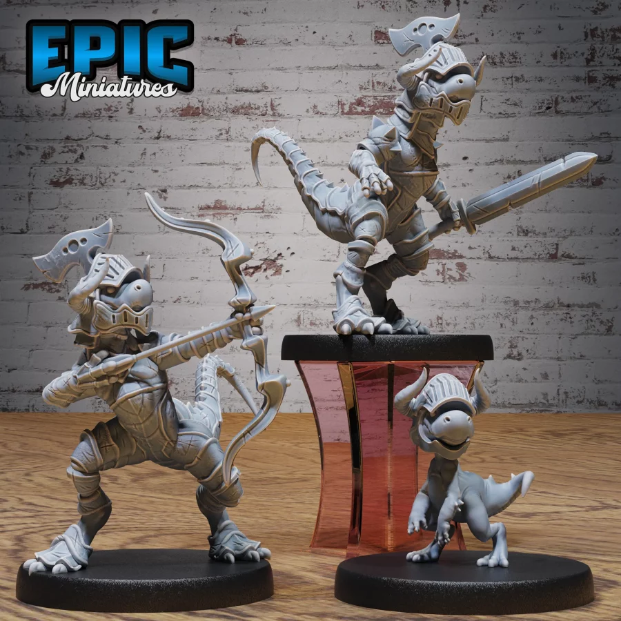 Dino Knight Set