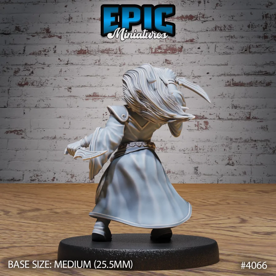 Dwarf Wind Mage Female Attack (Medium) - Image 2