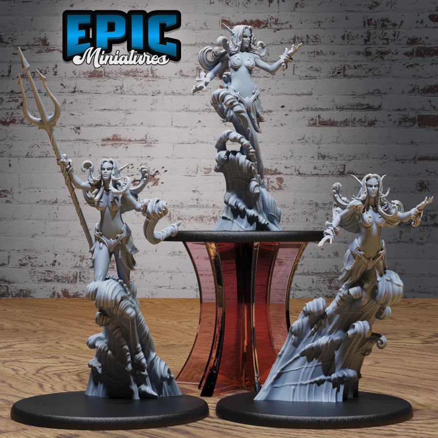 Water Elemental Female Set