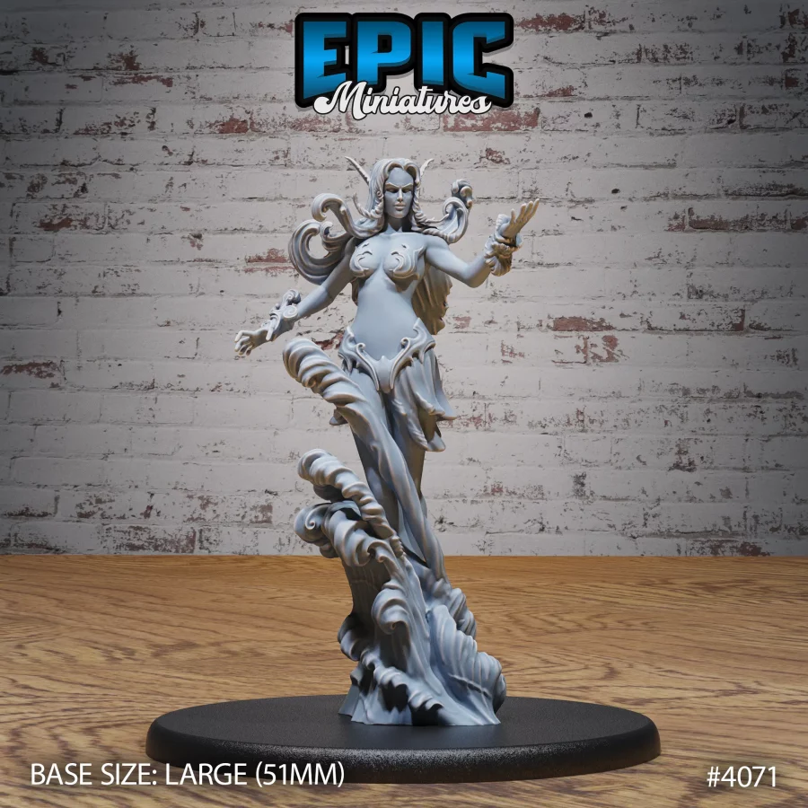 Water Elemental Female (Large)