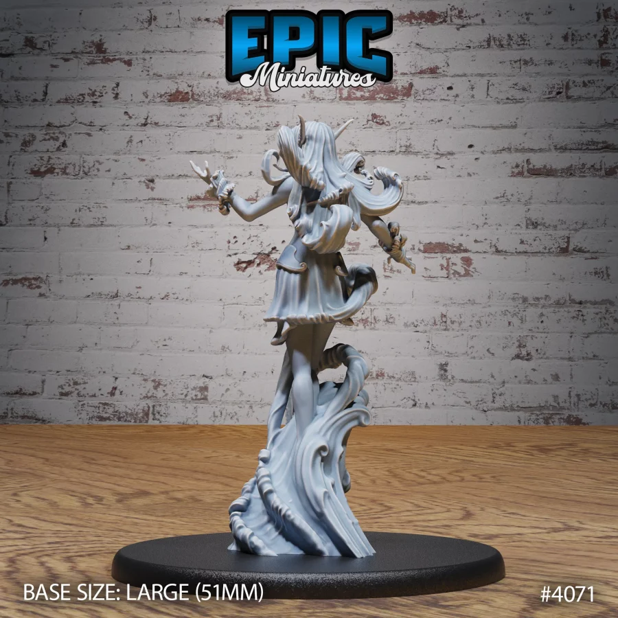 Water Elemental Female (Large) - Image 2