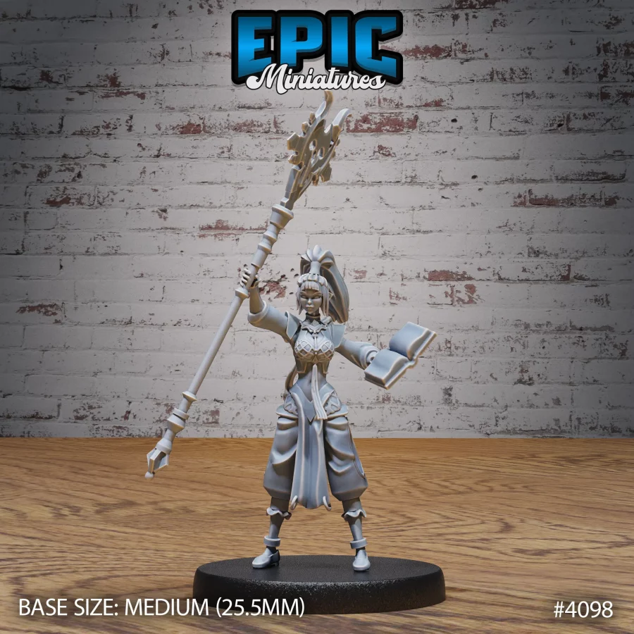 Elf Sorceress Book (Medium)