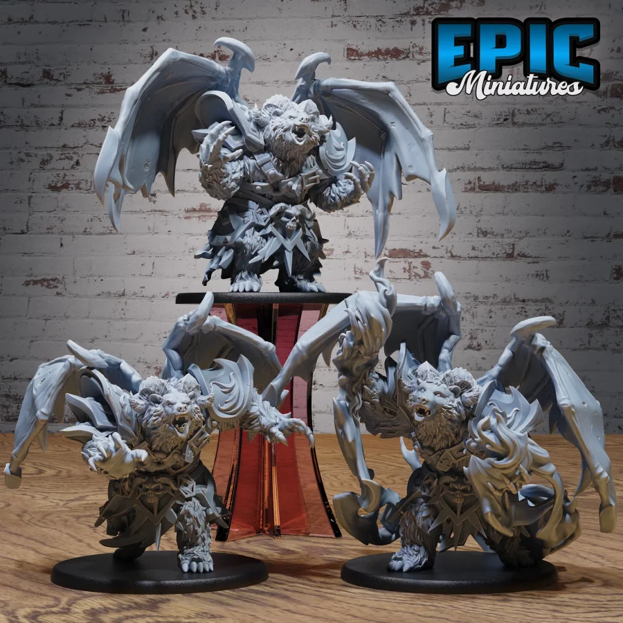 Winged Bear Druid Set