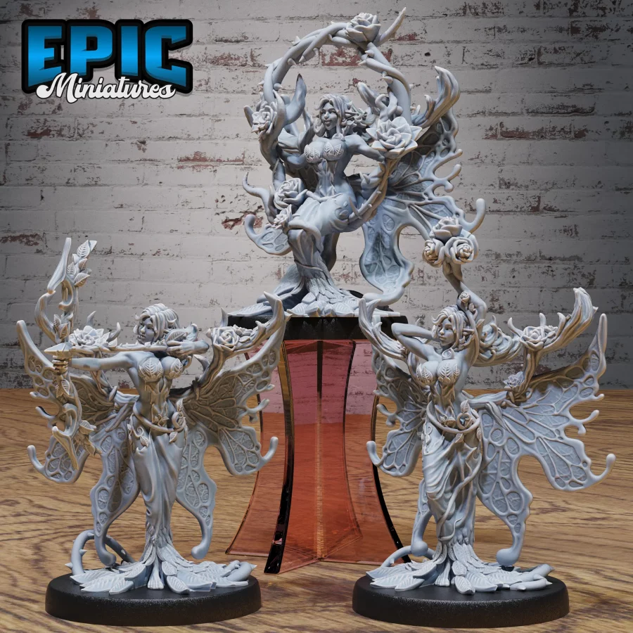 Rose Fairy Dance / Rose Fairy Shooting / Rose Fairy Sitting Set
