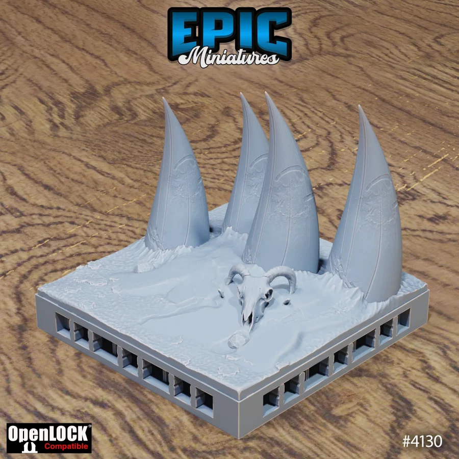 Modular Bone Dry Desert Tiles (OpenLOCK) - Image 16