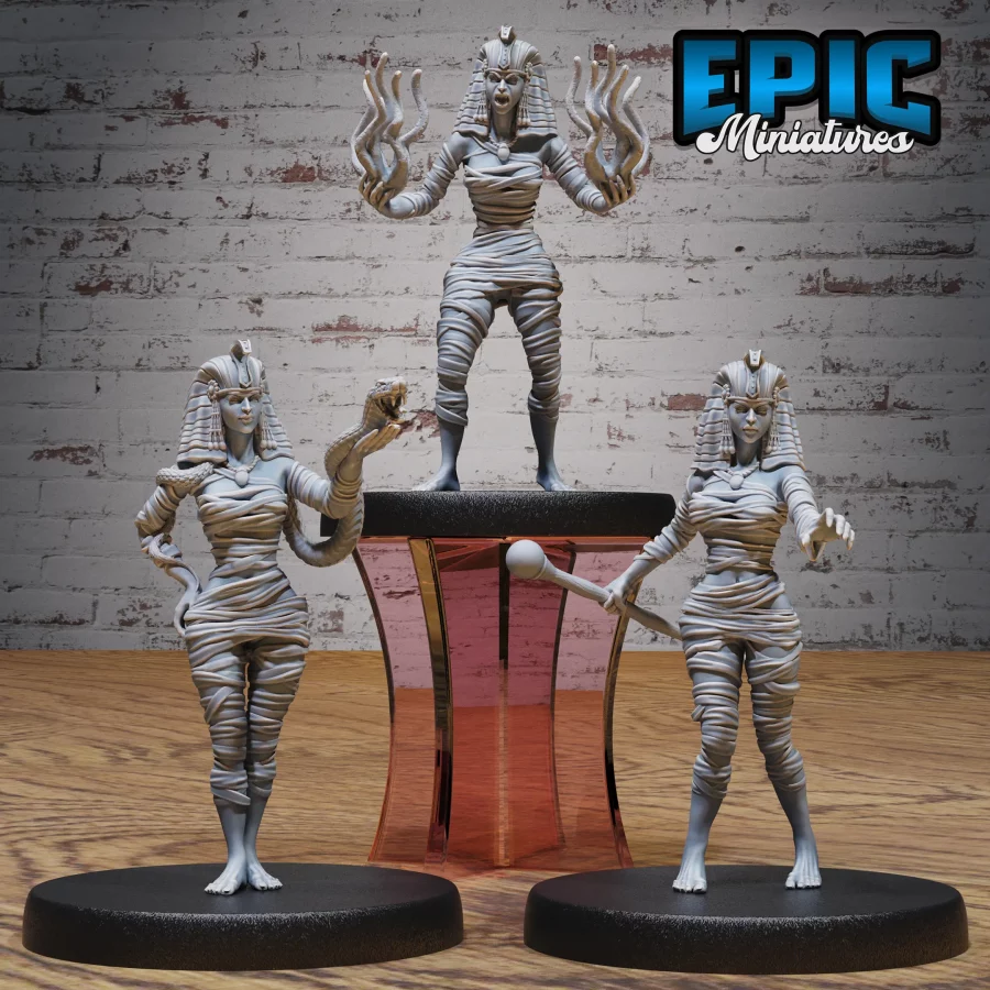 Cleopatra Mummy Lady Set