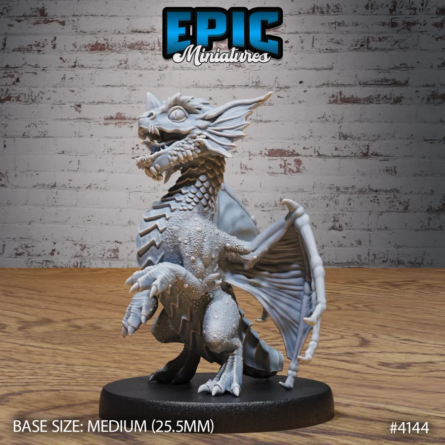 Blue Dragon Wyrmling Dance (Medium)
