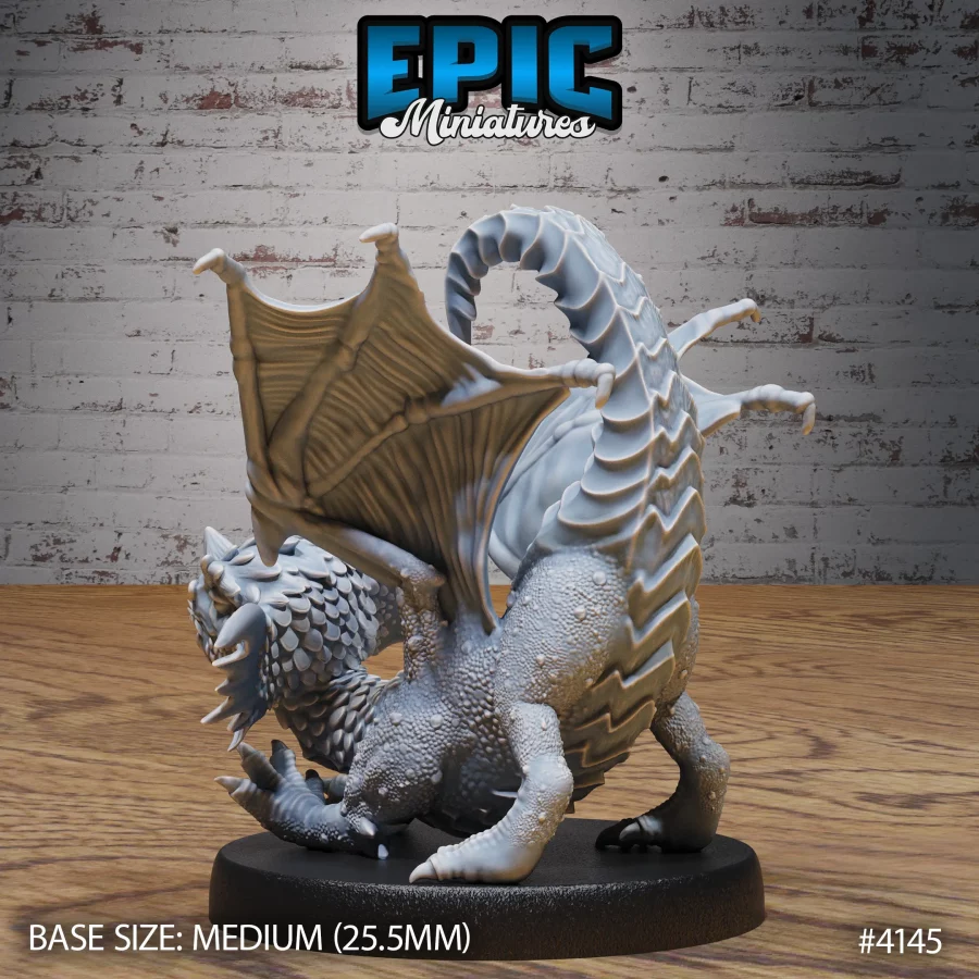Blue Dragon Wyrmling Stretch (Medium) - Image 2