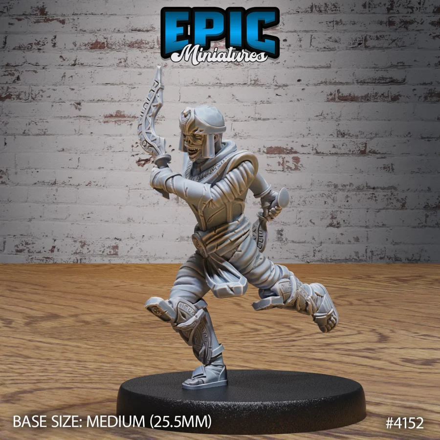 Mummy Warrior Khopesh Atacking (Medium)