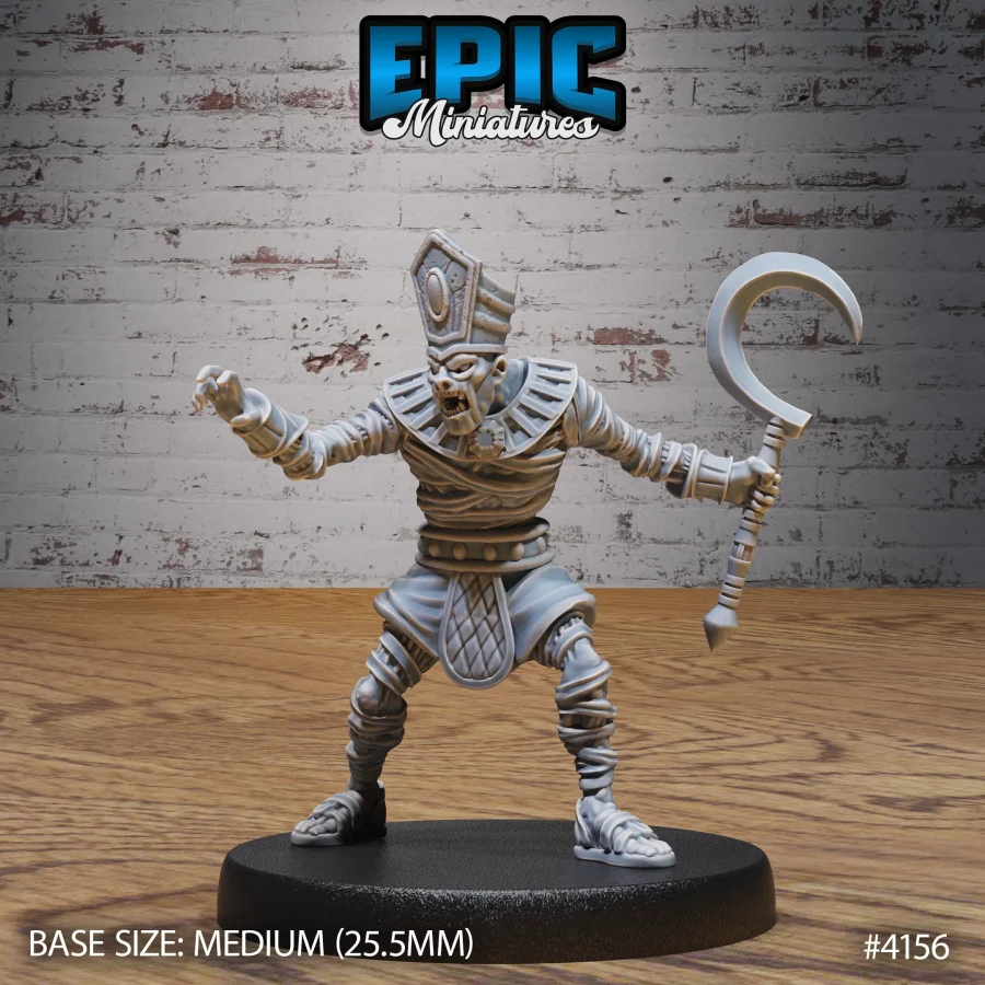 Ancient Egyptian High Priest Attack (Medium)