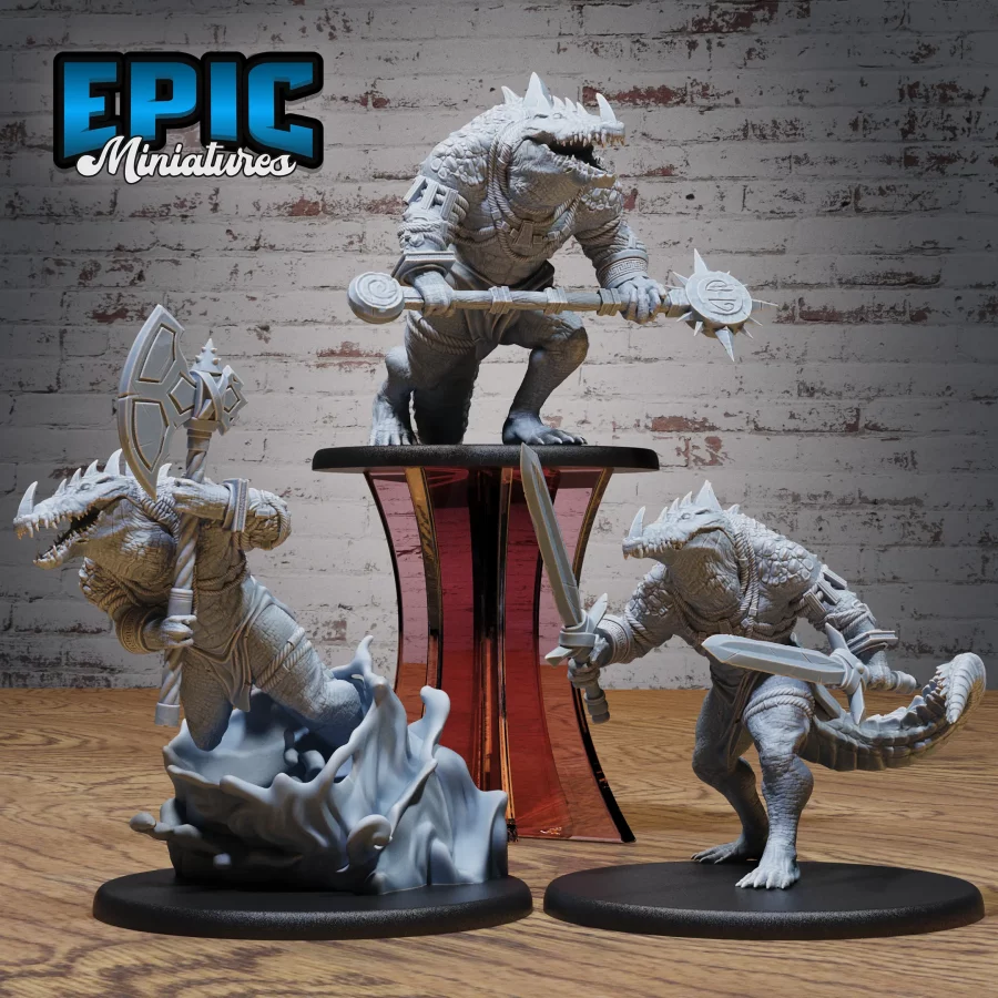 Crocodile Champion Set