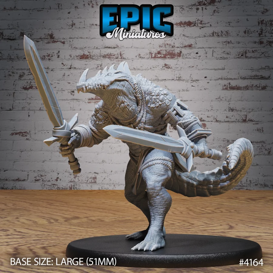 Crocodile Champion Swords (Large)
