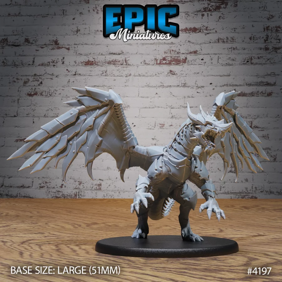 Armored Dragon Angry (Large)