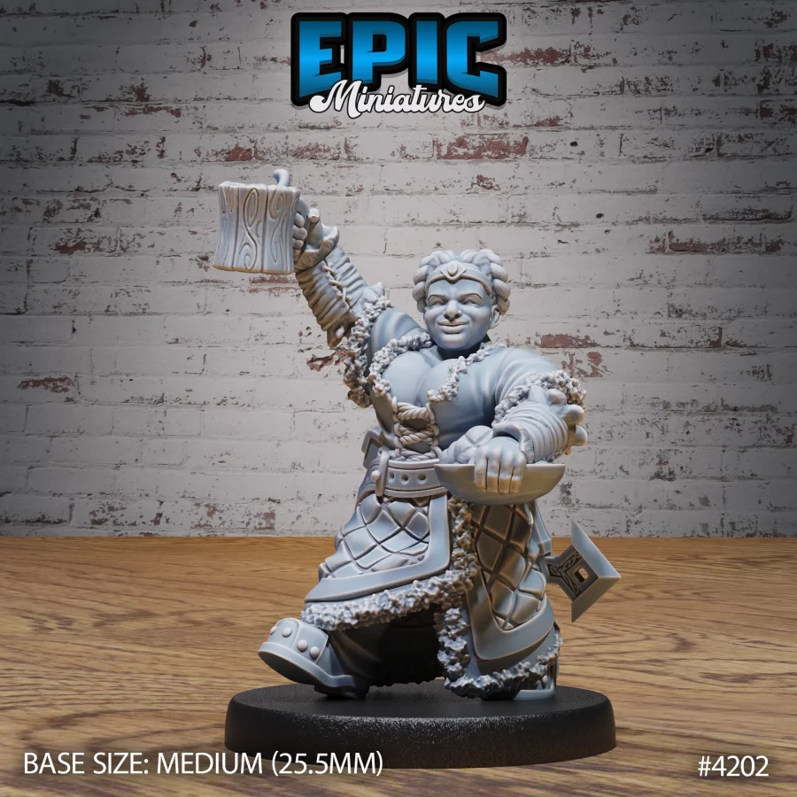 Dwarf Tribe Serving (Medium)
