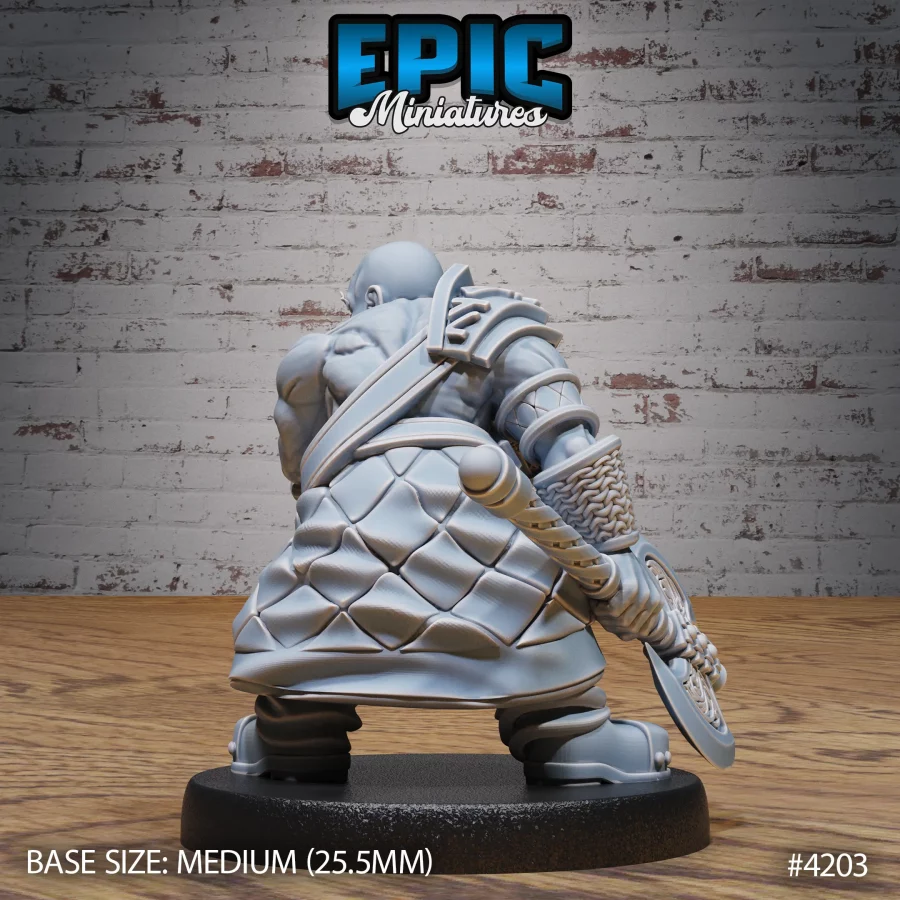 Dwarf Tribe Axe Warrior (Medium) - Image 2