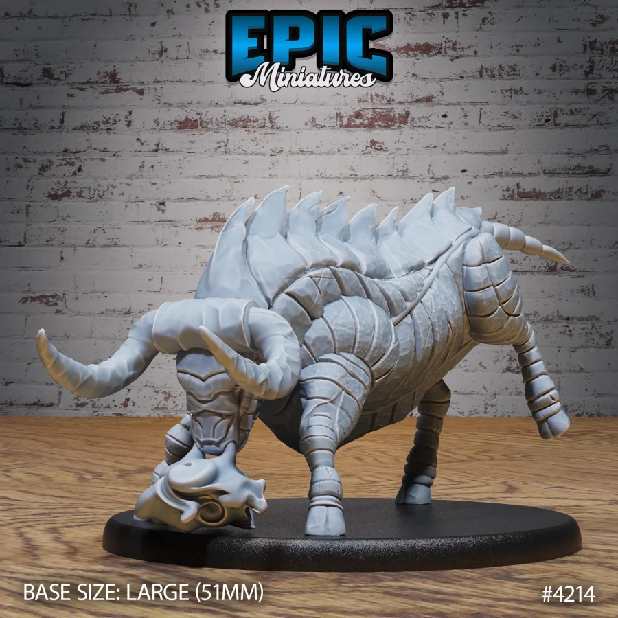 Metal Bull Gorgon Charge (Large)