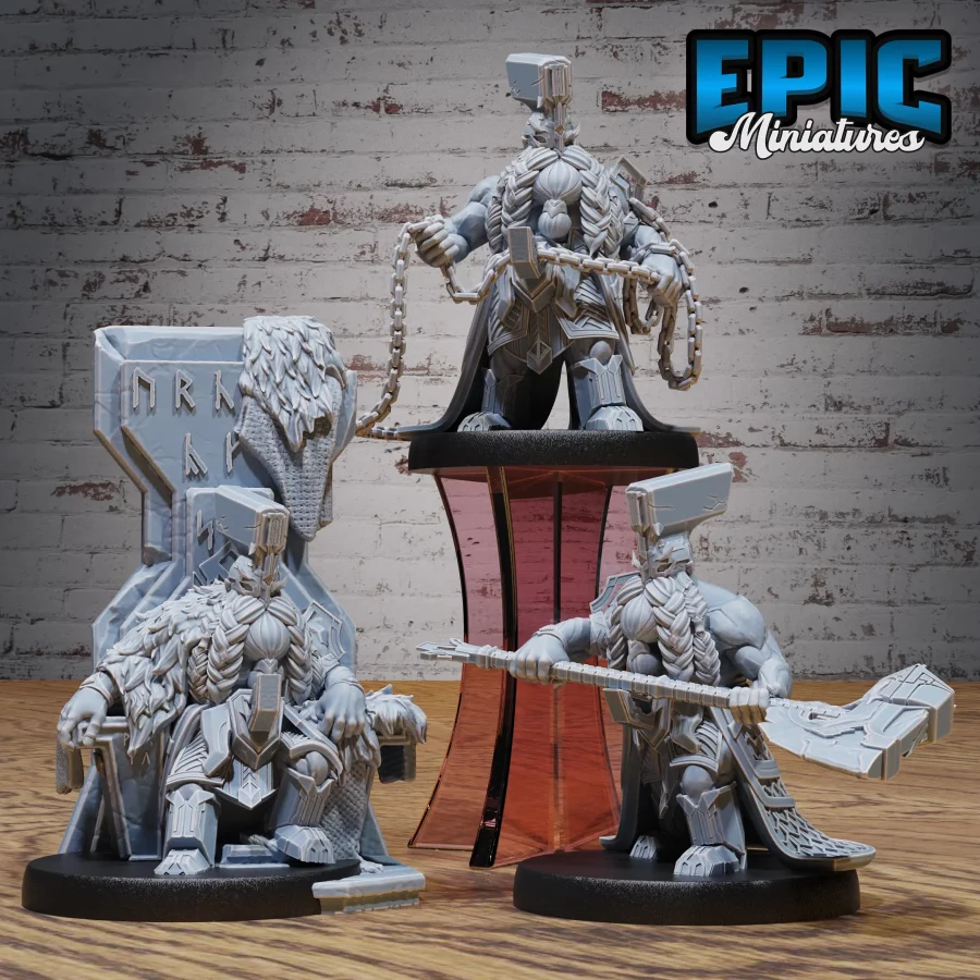 Cursed Dwarf Lord Rule / Cursed Dwarf Lord Chain / Cursed Dwarf Lord Attack Set