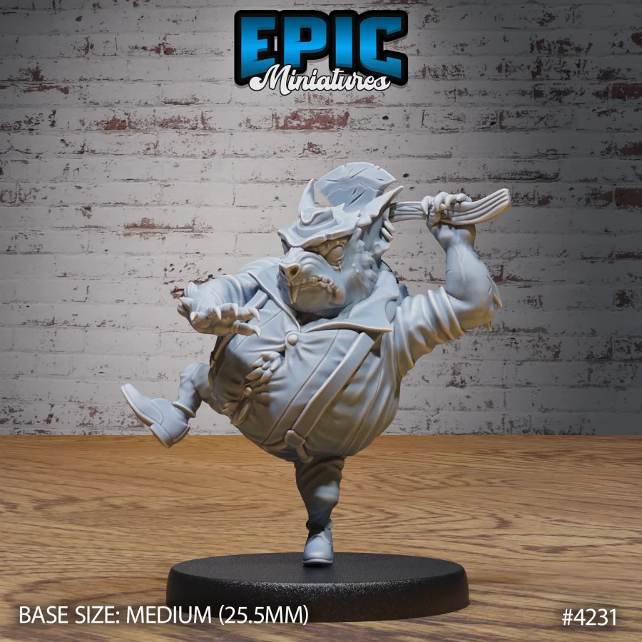 Sewer Godfather Rat Throwing (Medium)