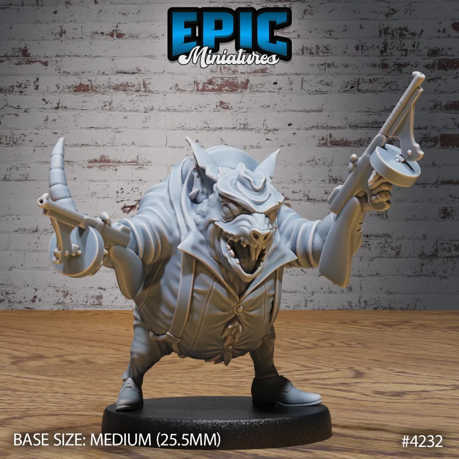 Sewer Godfather Rat Gun (Medium)