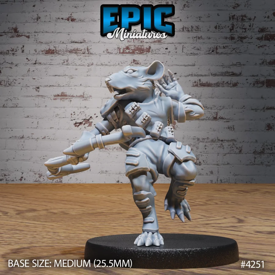 Rat Folk Tribe Archer (Medium)