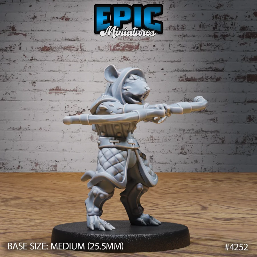 Rat Folk Tribe Ranger (Medium)