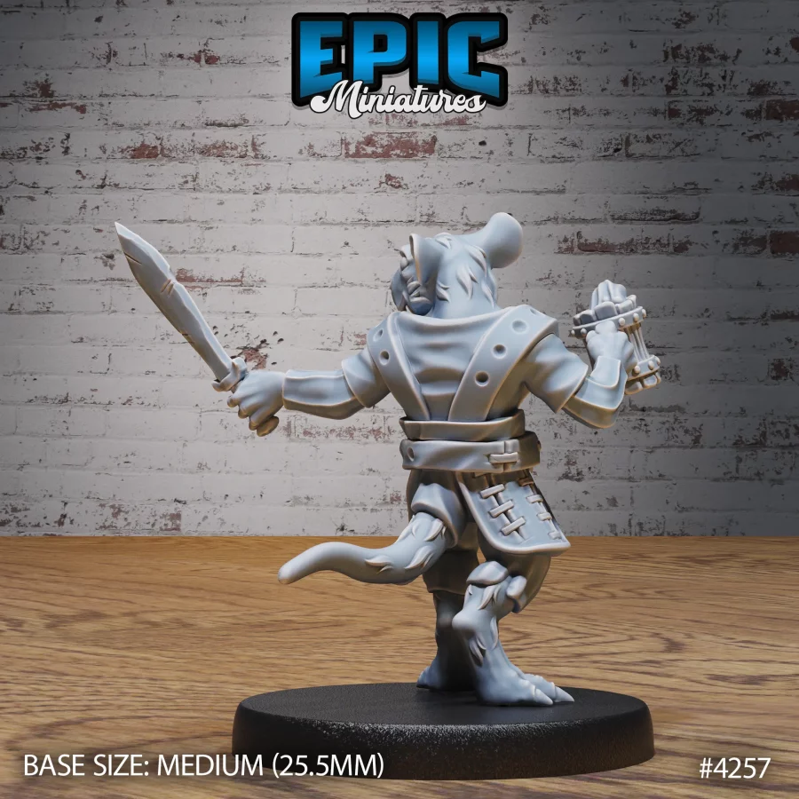 Rat Folk Tribe Drunk (Medium) - Image 2