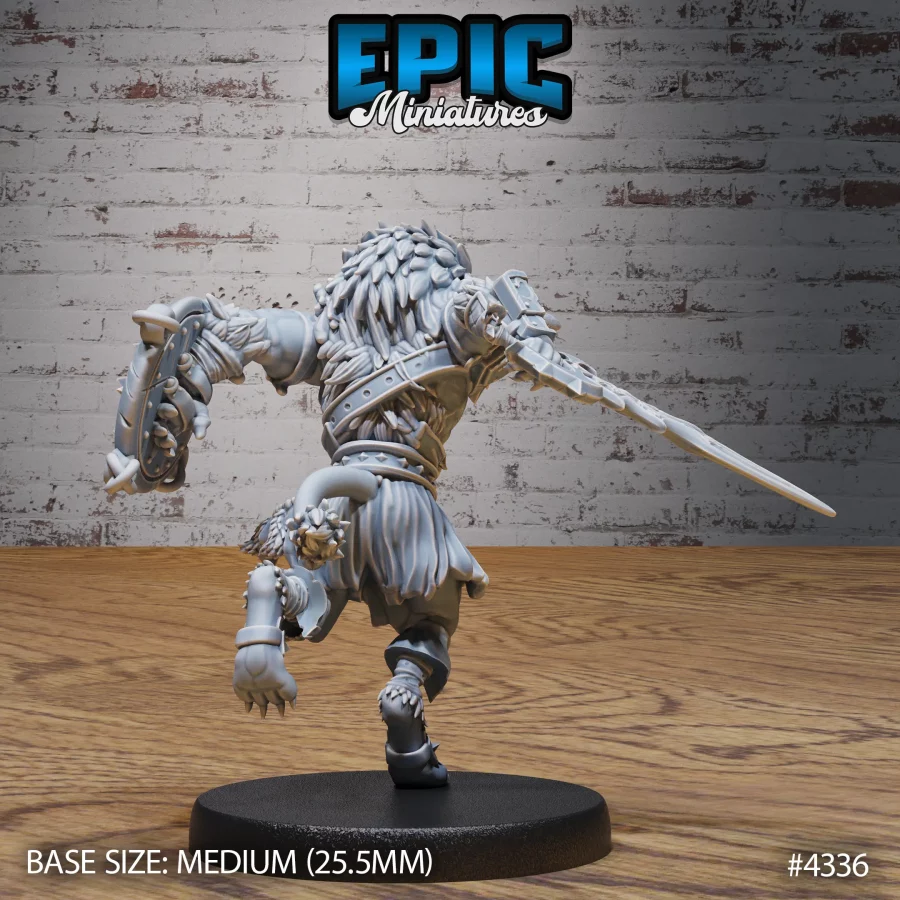 Nemean Lion Folk Attack (Medium) - Image 2