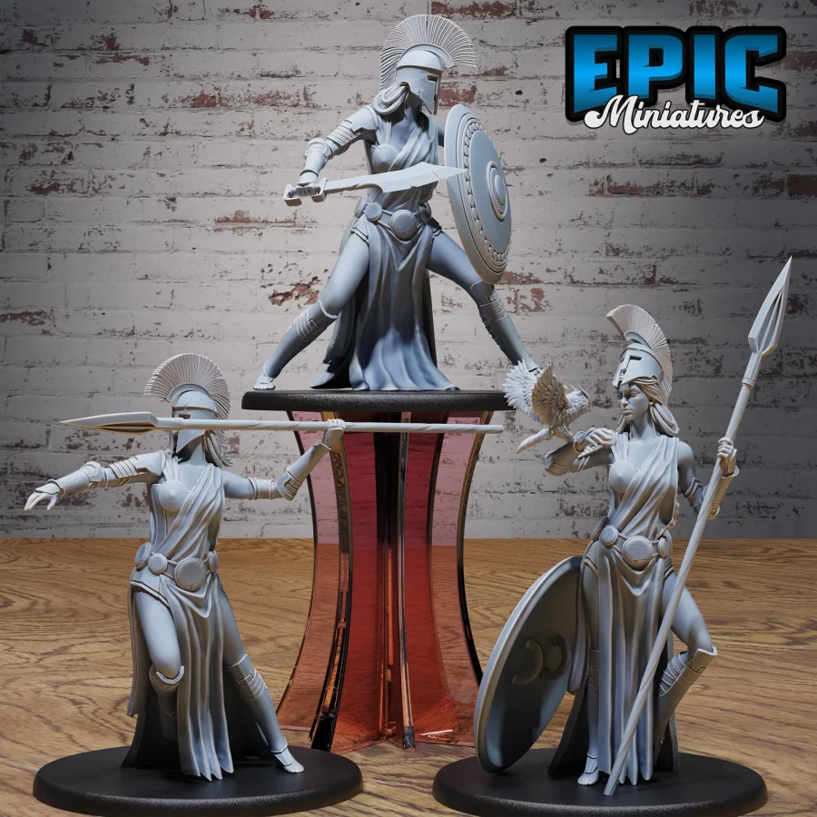 Goddess Athena Avatar Set