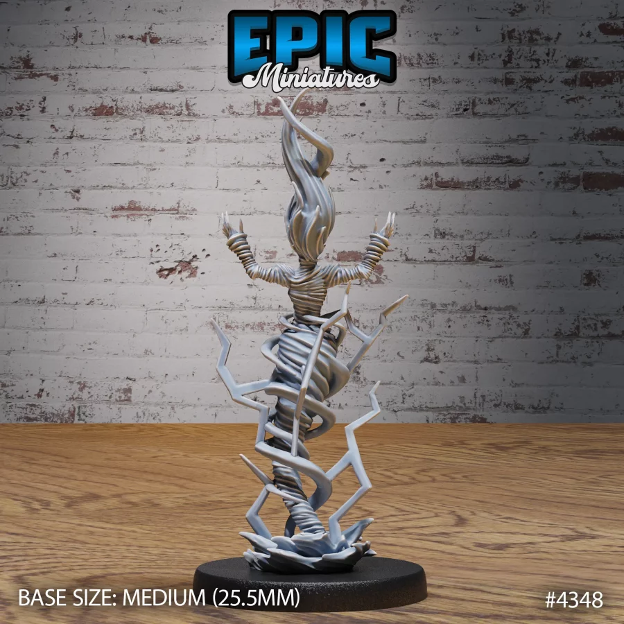 Air Elemental Female Scream (Medium) - Image 2